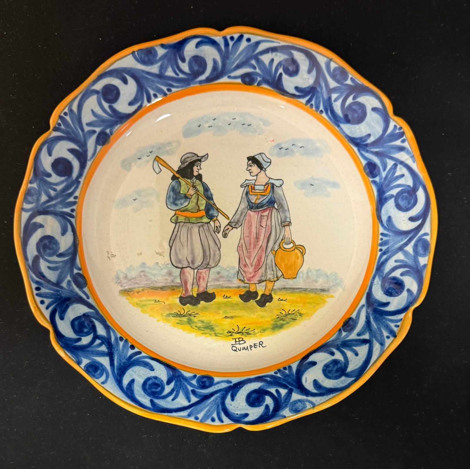 2 HB Quimper Plates - 2