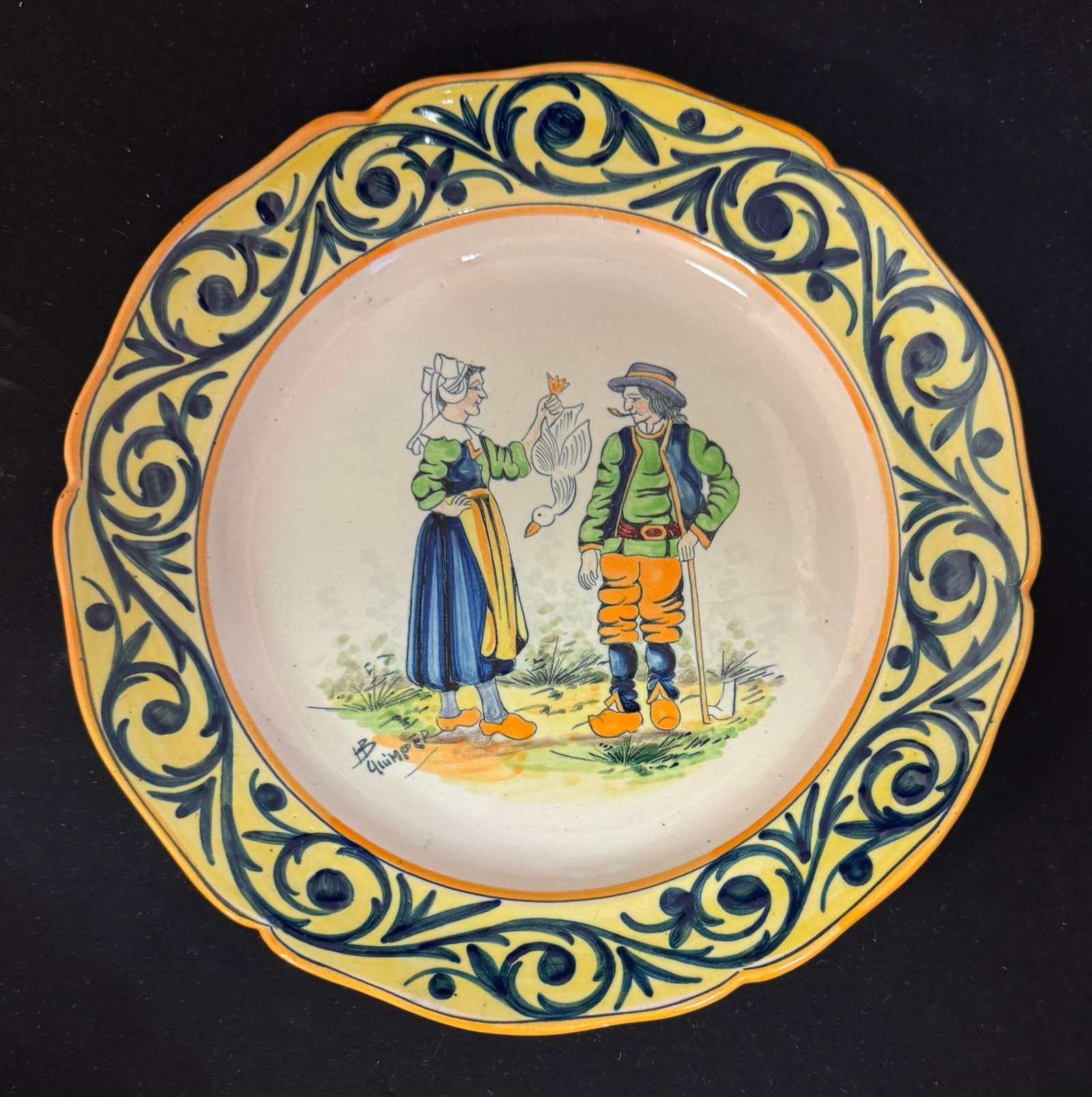 2 HB Quimper Plates - 3
