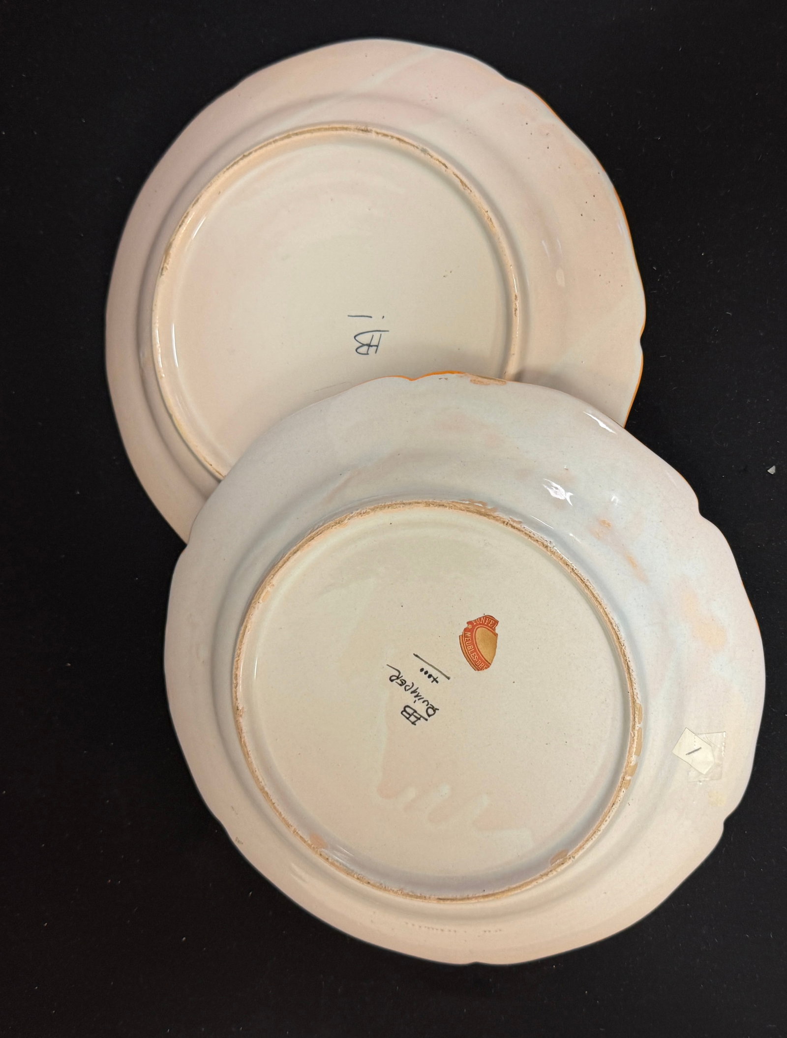 2 HB Quimper Plates - 4