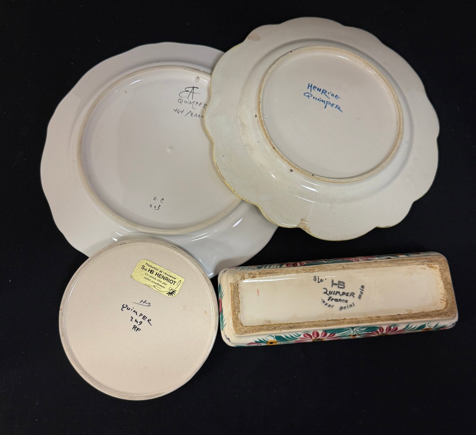 4 Quimper Items - 3