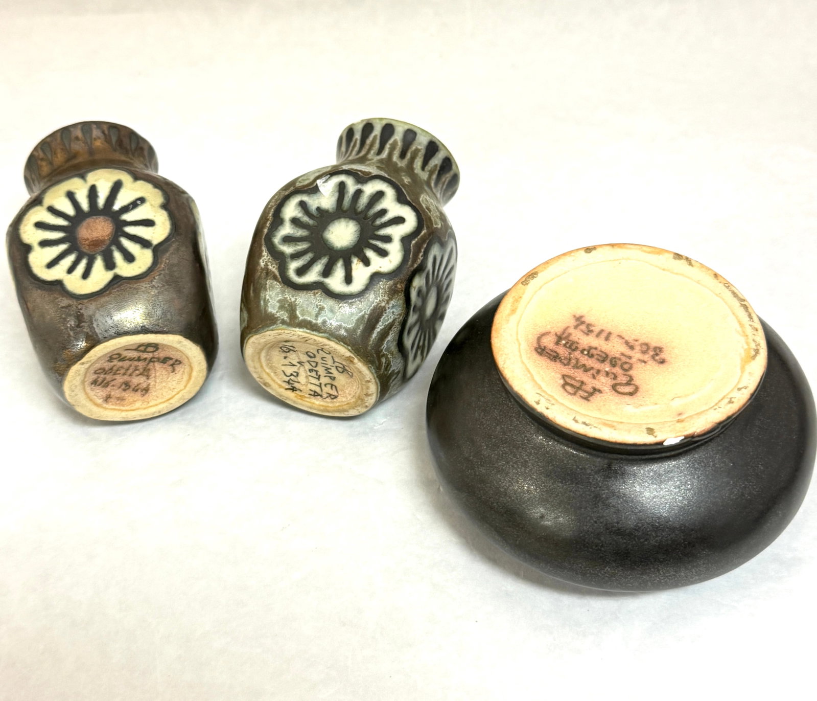3 HB Quimper Odetta Items - 4