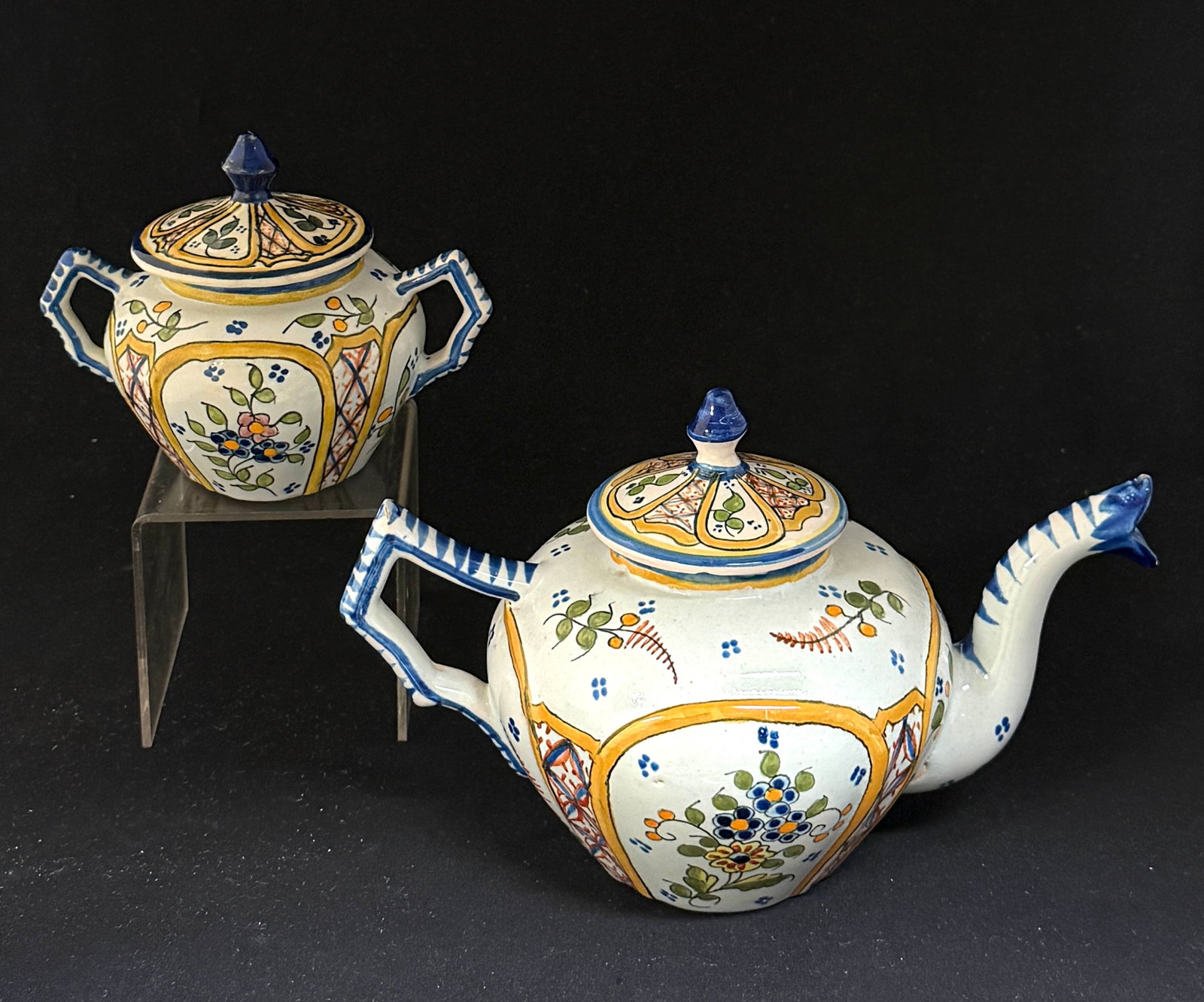 HB Quimper Tea Set - 3