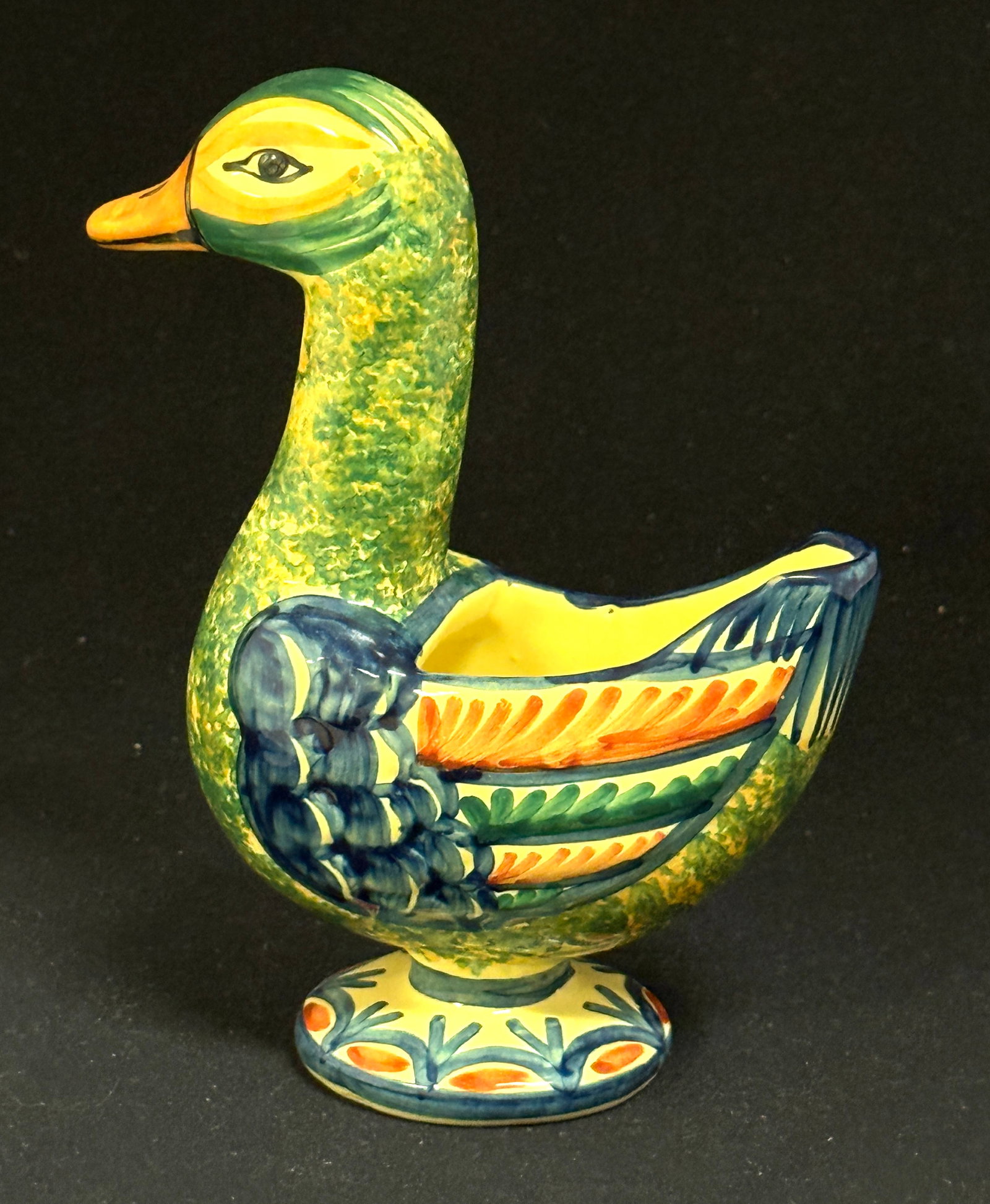 2 French Faience Items - 4