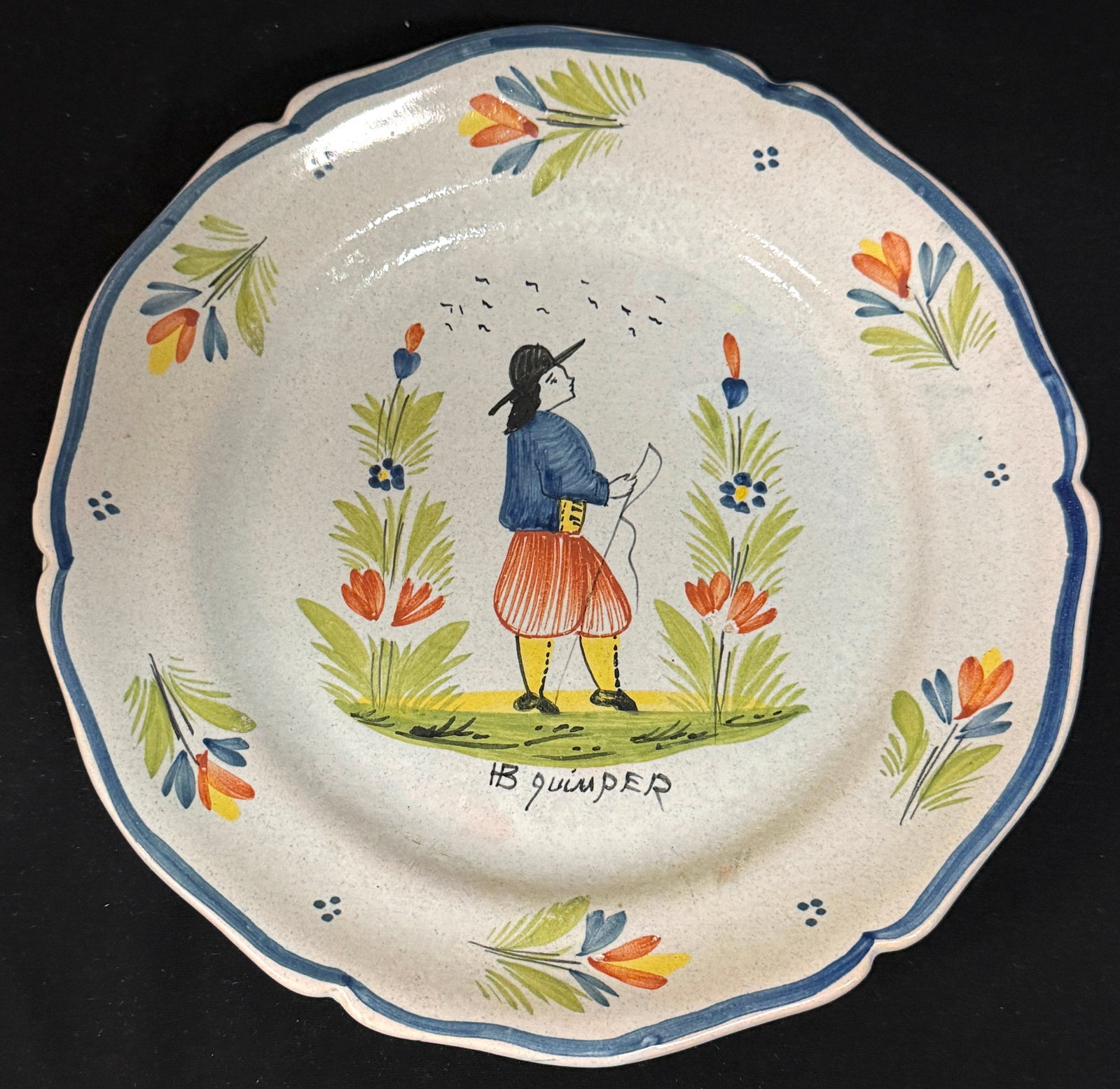 2 HB Quimper Plates - 2