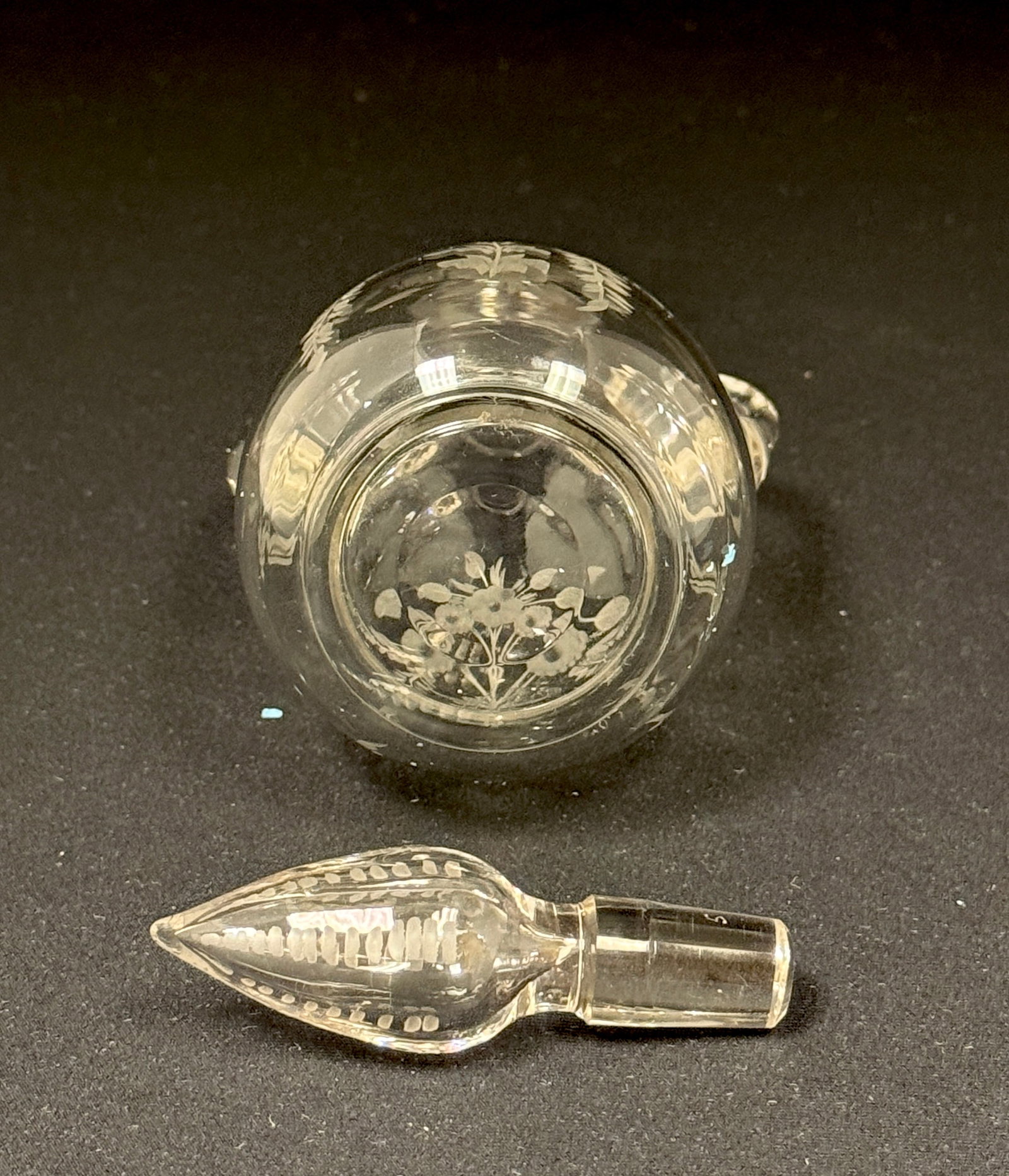 Steuben Etched Perfume - 3