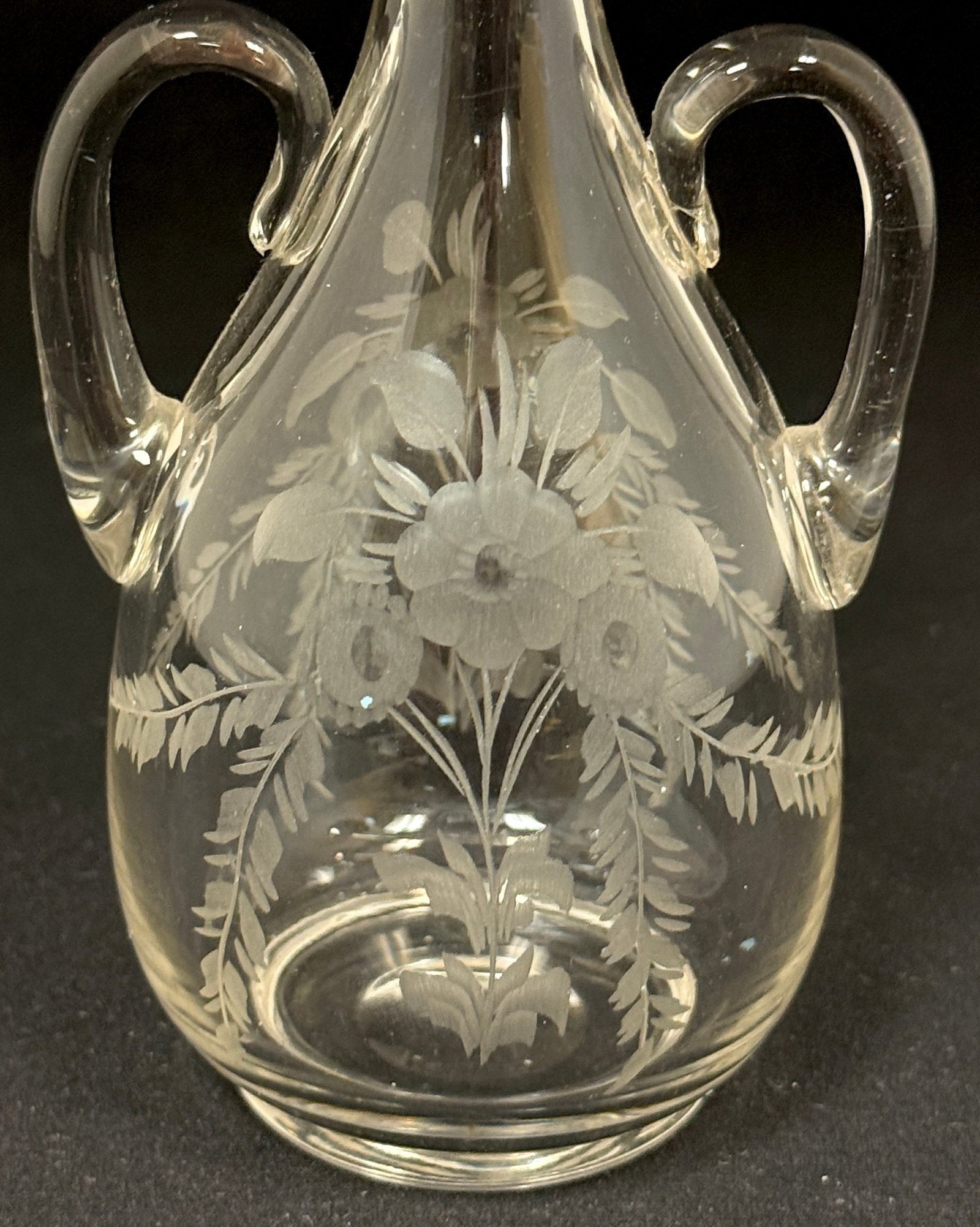 Steuben Etched Perfume - 4