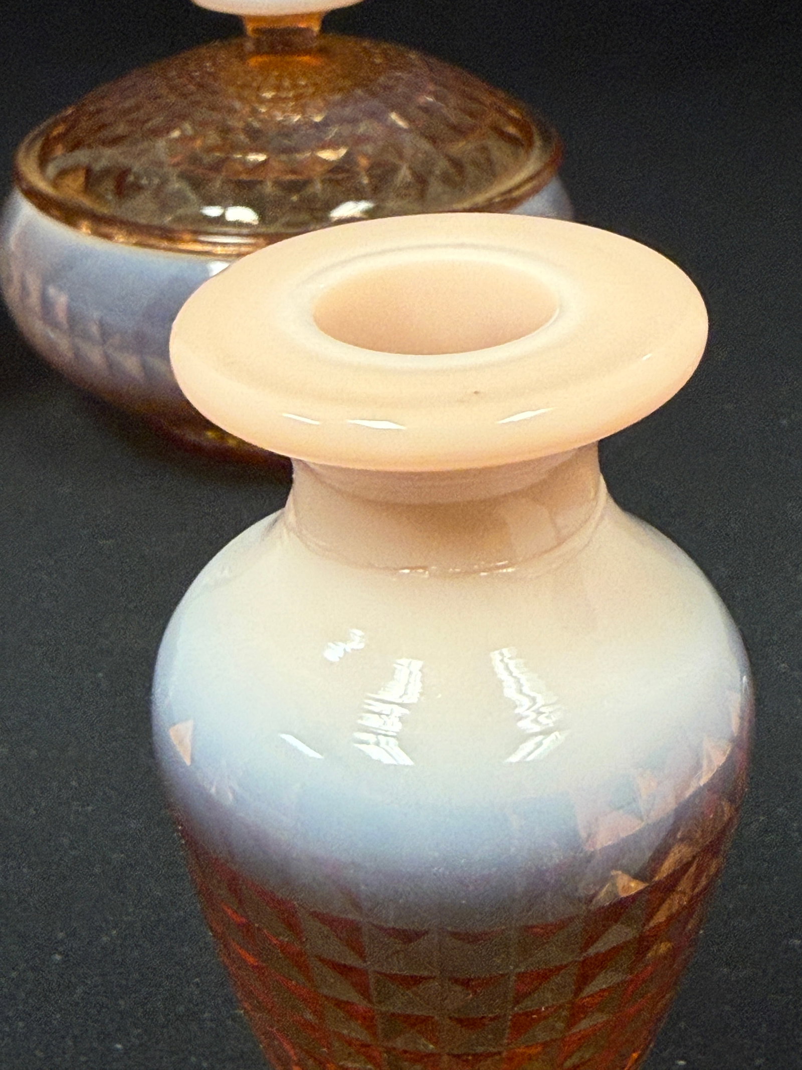Fenton Opalescent Bath Set - 3