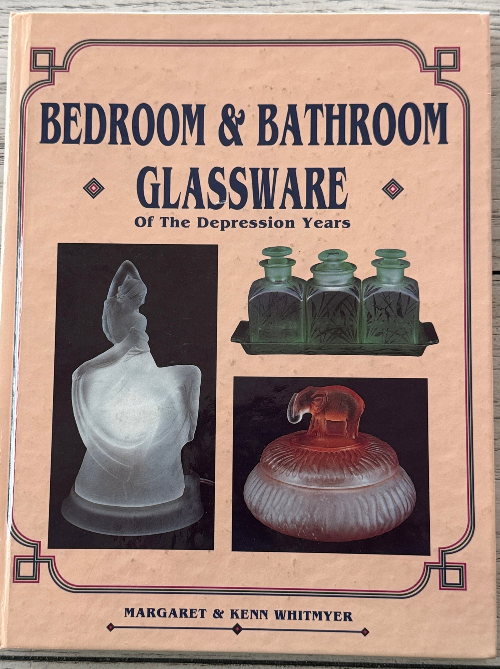 Bedroom & Bathroom Glass Book: "Bedroom and Bathroom Glassware" book by Margaret and Kenn Whitmyer.