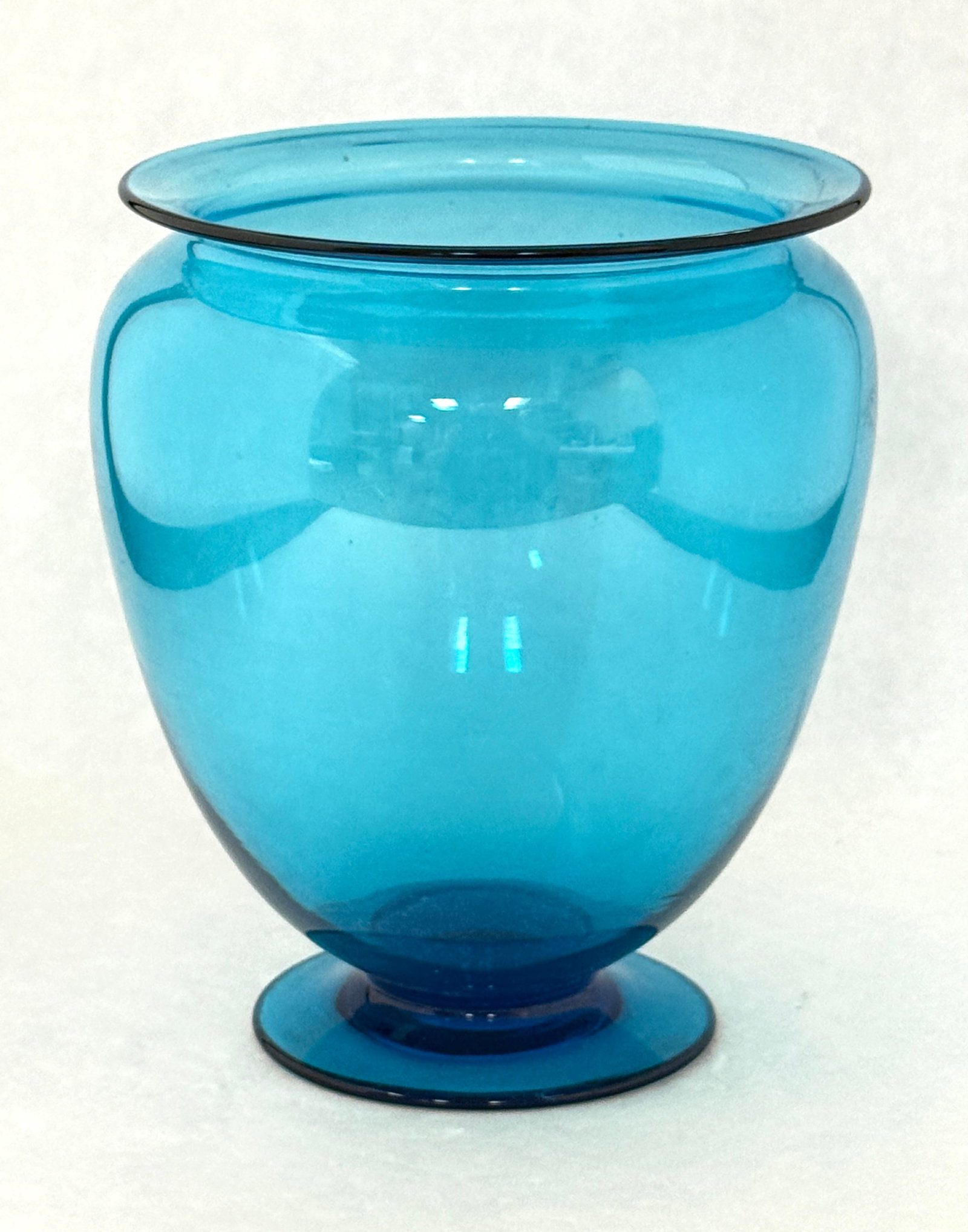 Steuben Celeste Blue Vase - 4