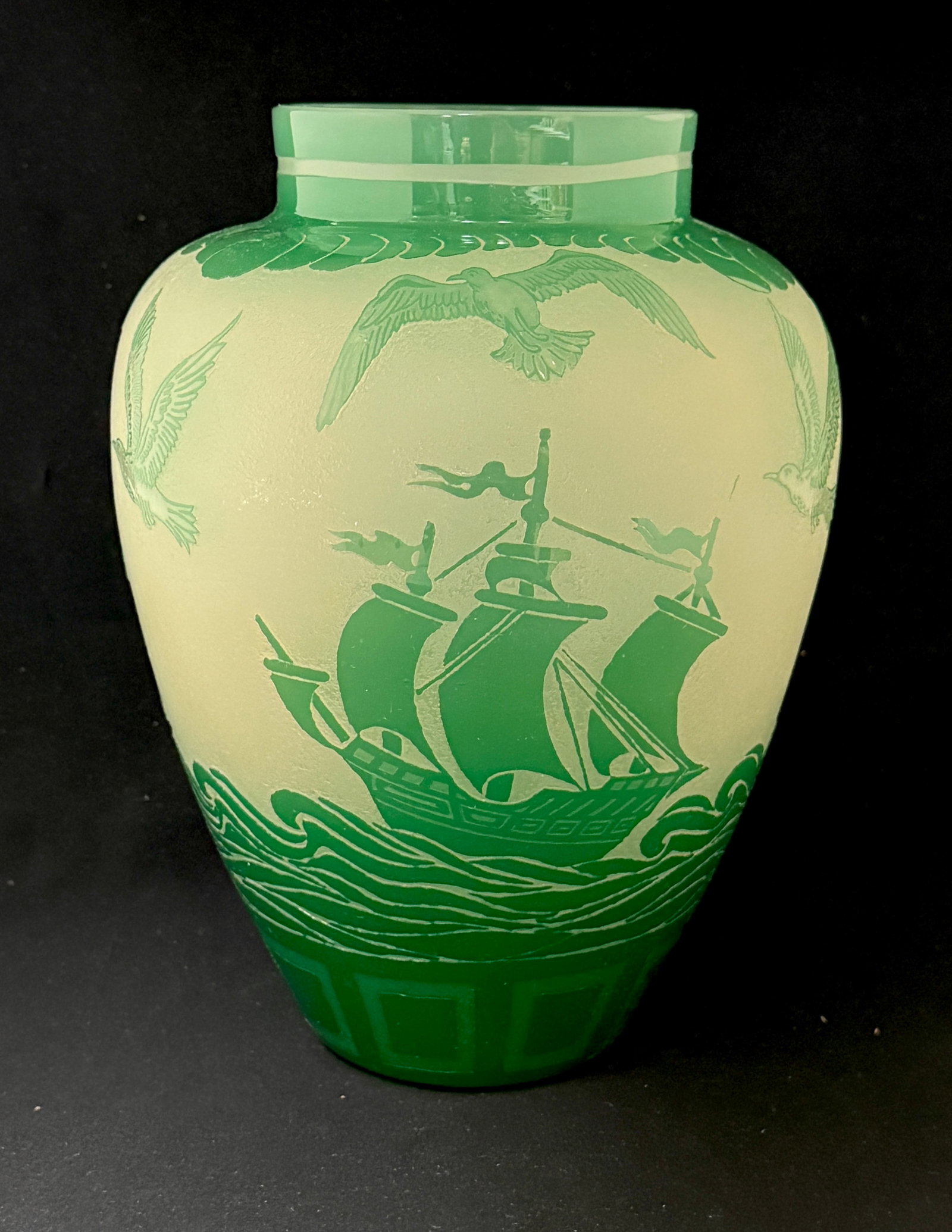 Steuben ACB Ship Vase - 3