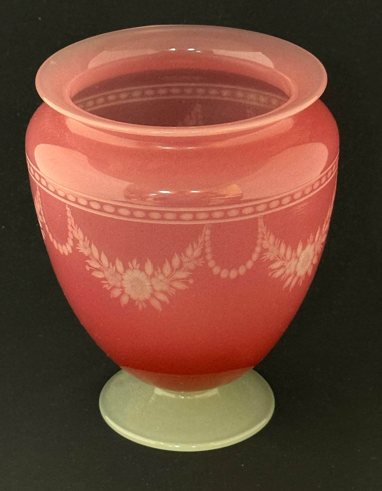 Steuben Rosaline Vase - 2
