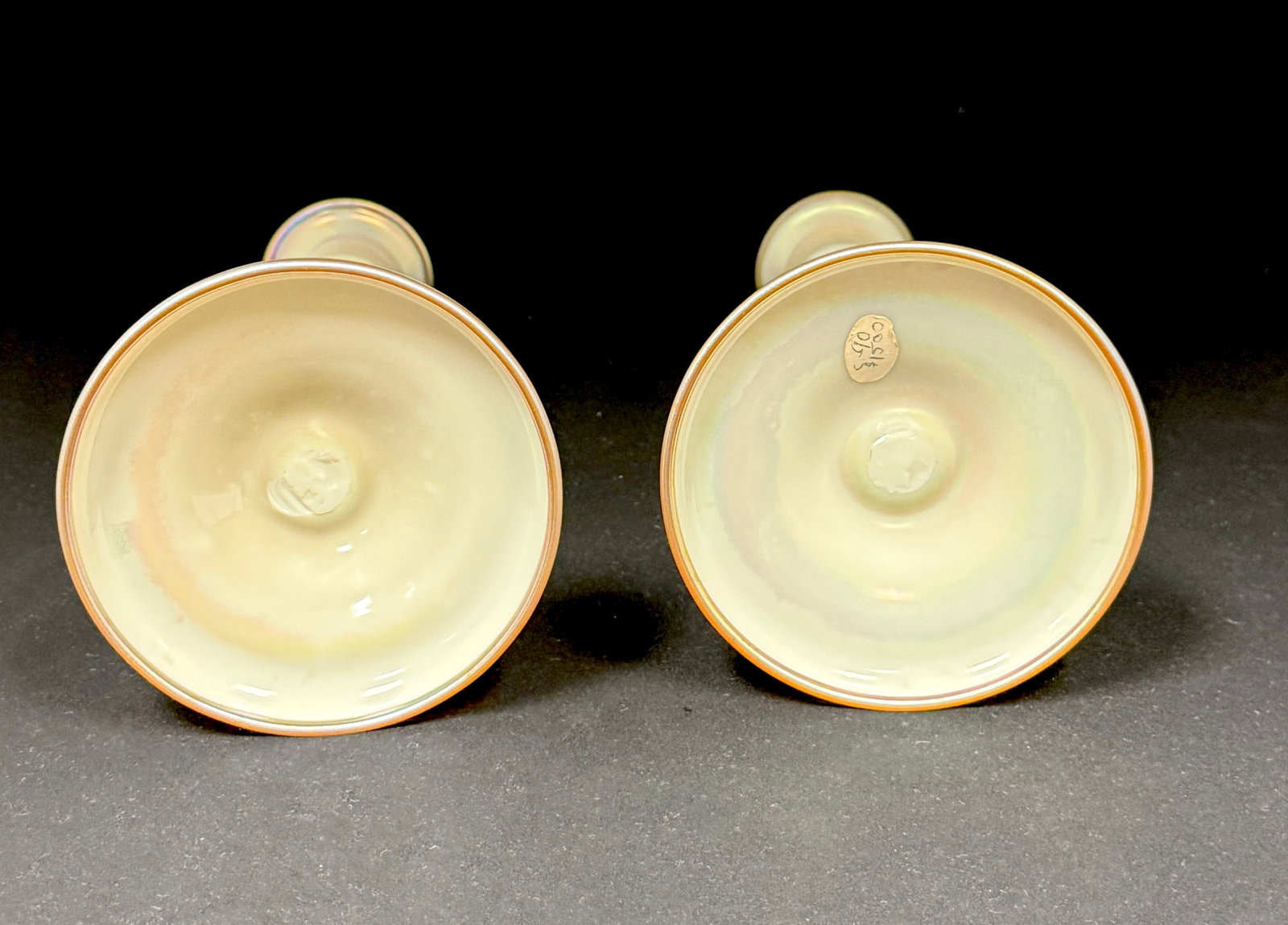 Rare Steuben Candlesticks - 4