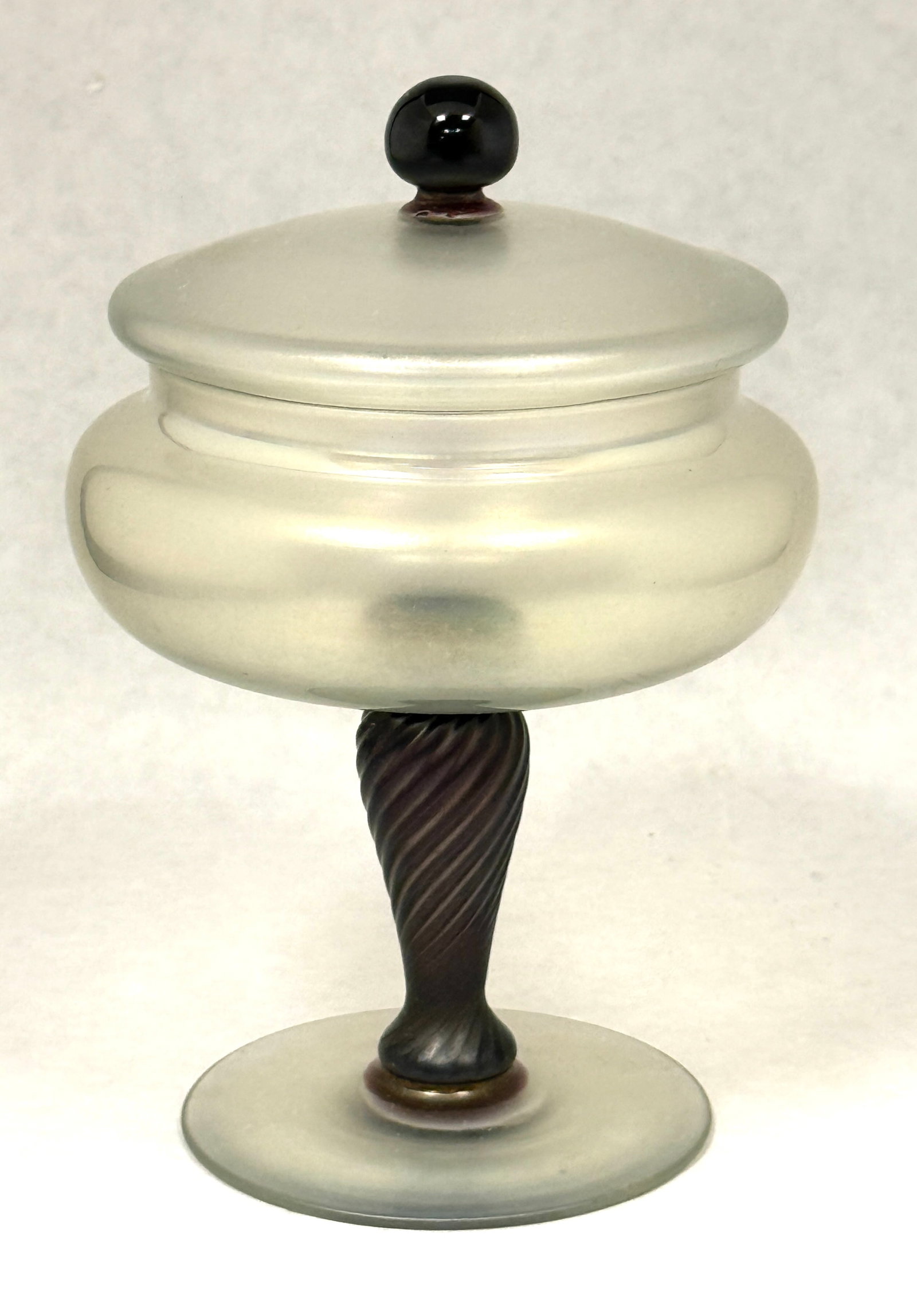Steuben Verre-de-Soie Covered Jar (1 of 4)