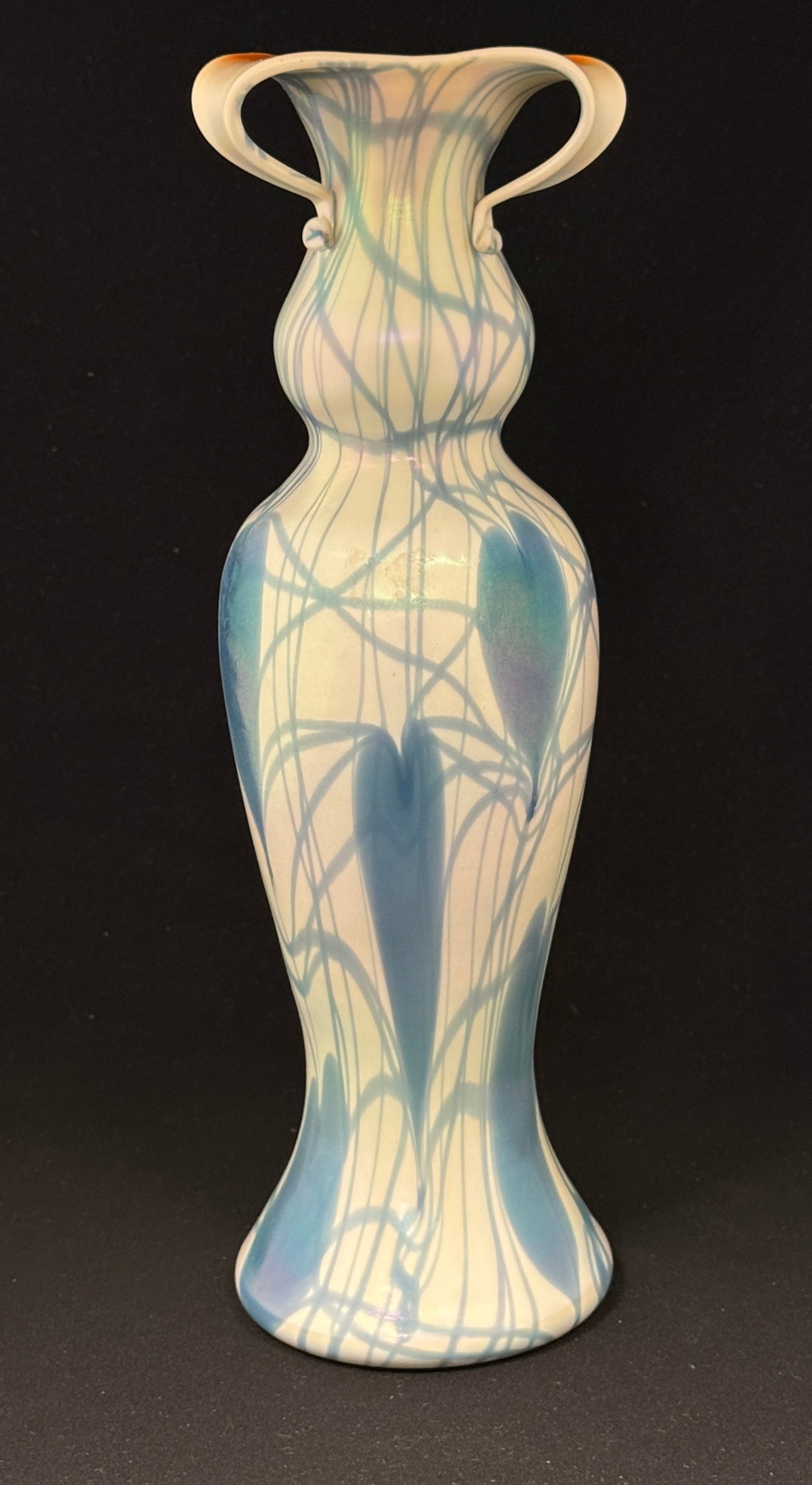 Imperial Free Hand Iridescent Vase (1 of 4)