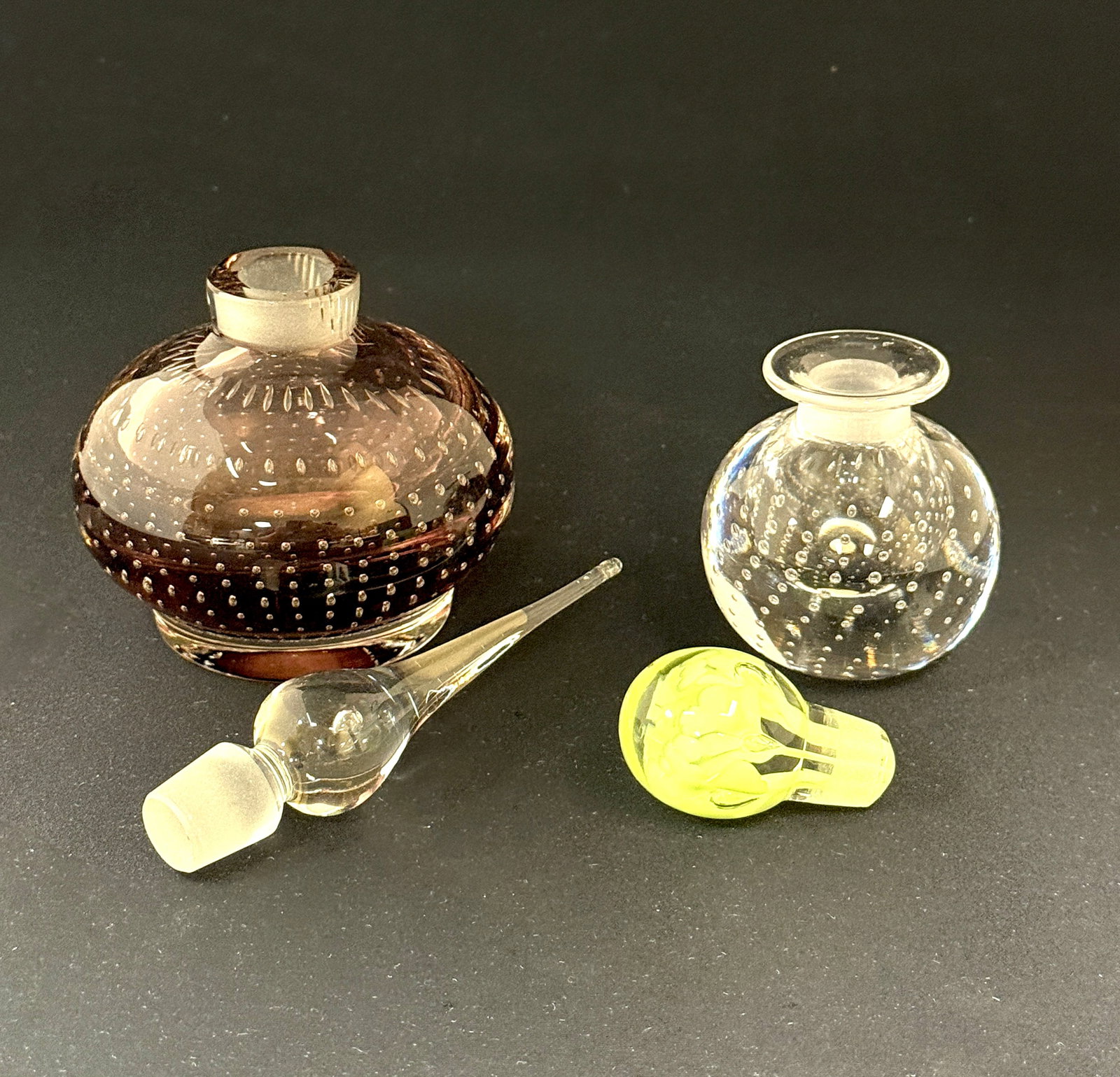 Two Pairpoint Perfume Bottles - 3