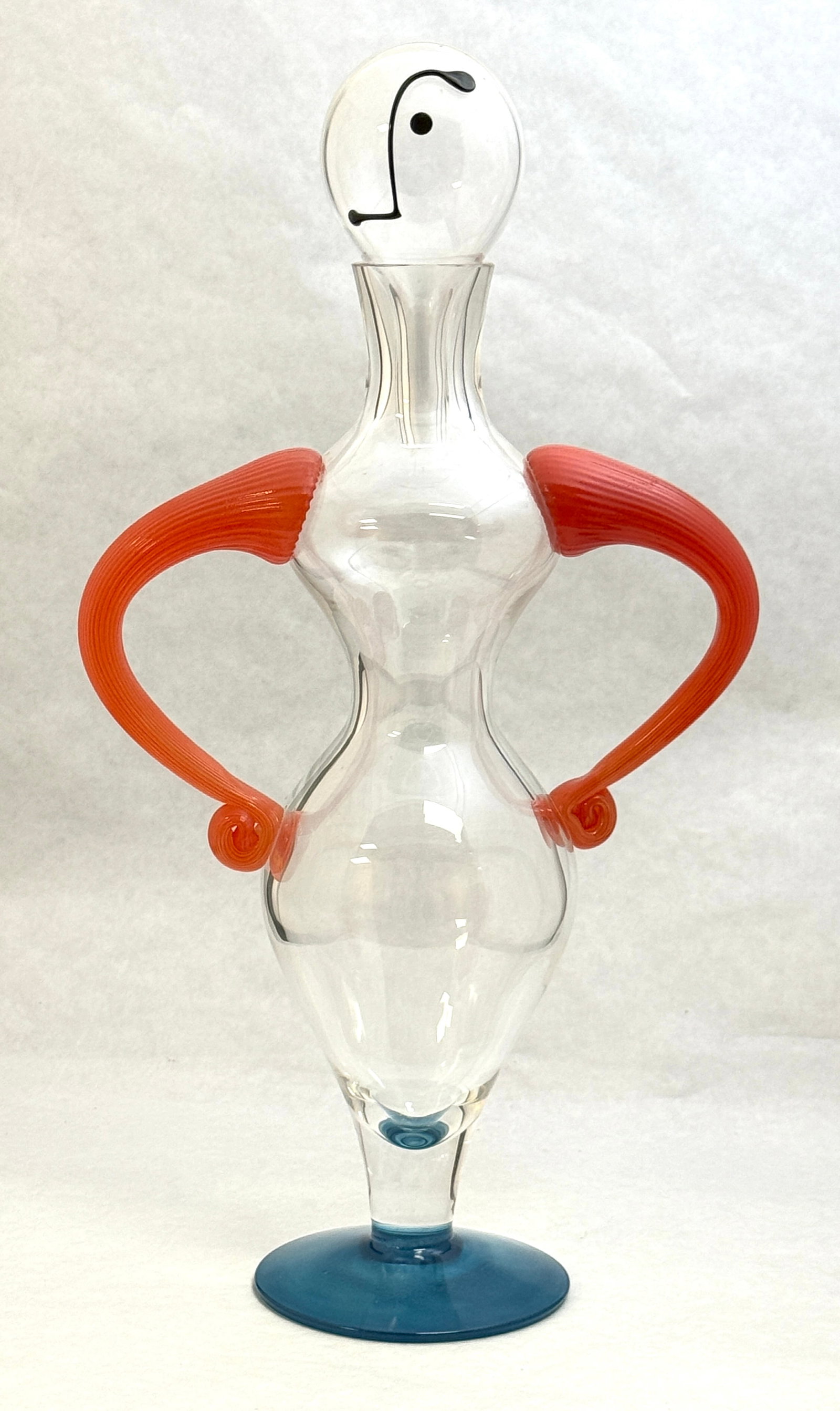 Kosta Boda Art Glass Bottle (1 of 3)