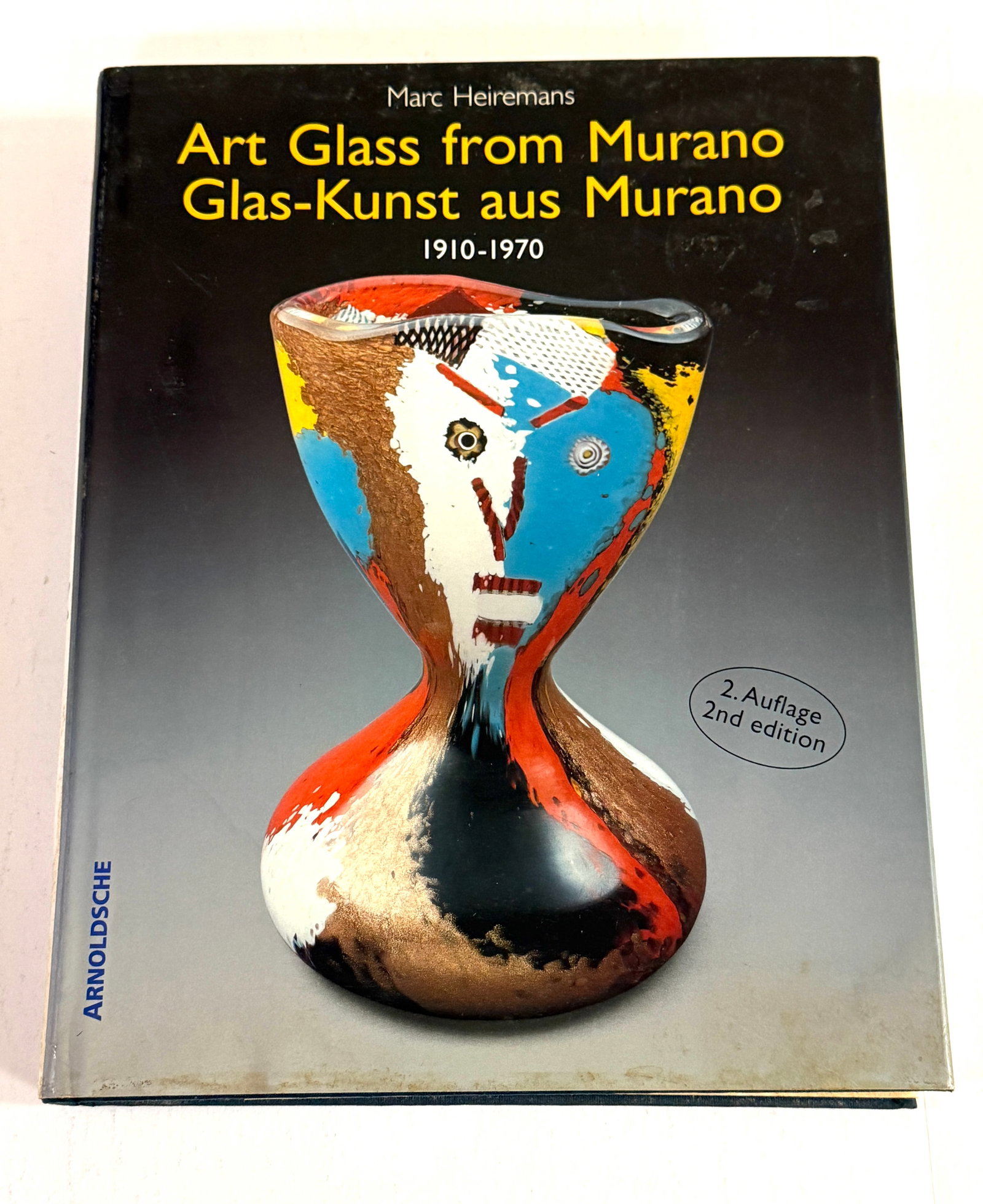Book Art Glass from Murano: Book "Art Glass from Murano by Heiremans hardback CONDITION: very good