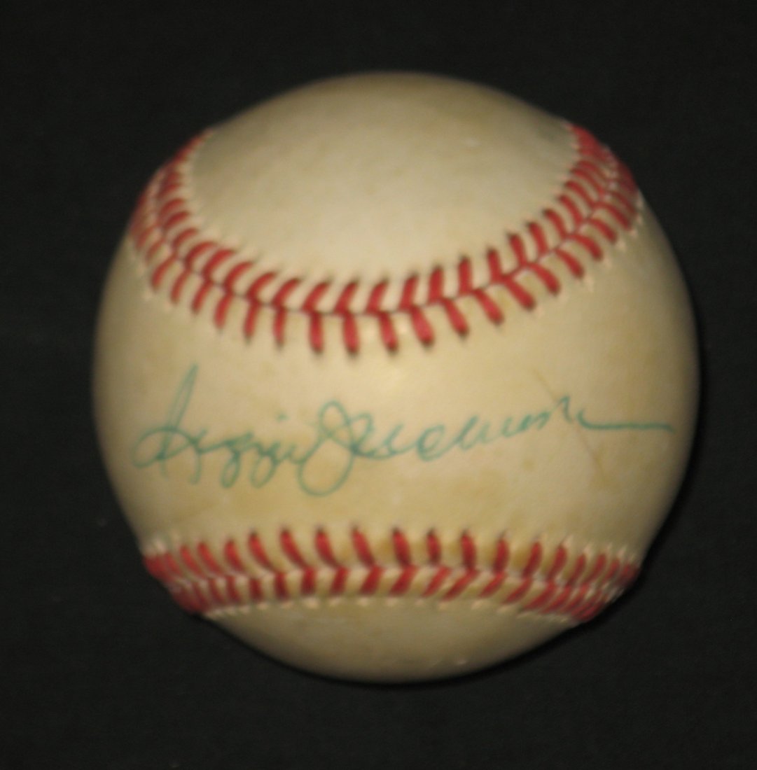 Reggie Jackson autograph baseball,: Official American League ball Lee MacPhail President, from a long time collection