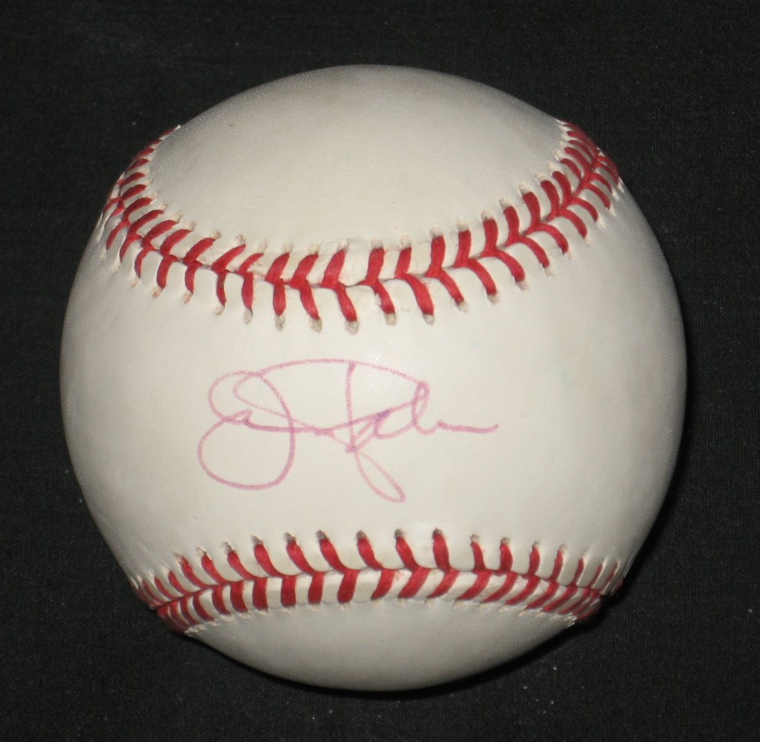 Jim Palmer autograph baseball,: Official American League ball Bobby Brown President, from a long time collection.