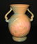 Group of Weller Wild Rose pottery items, - 3