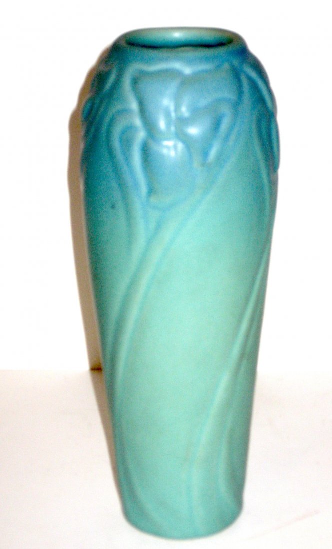 Van Briggle Iris pottery vase, (1 of 4)