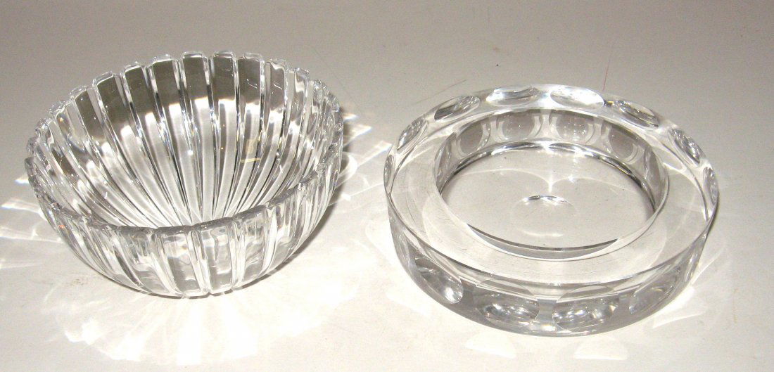 Two Tiffany crystal items, (1 of 6)