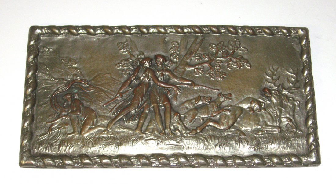 Vintage Copper wall plaque, (1 of 3)