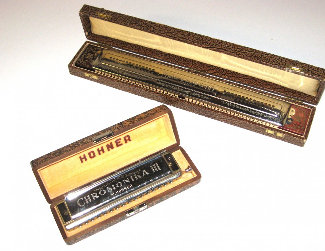 Two Hohner Harmonicas, (1 of 5)