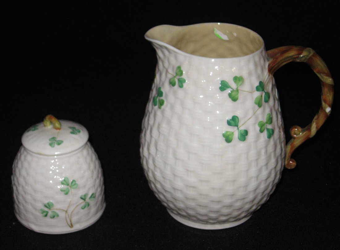 Two black mark Shamrock items, (1 of 4)