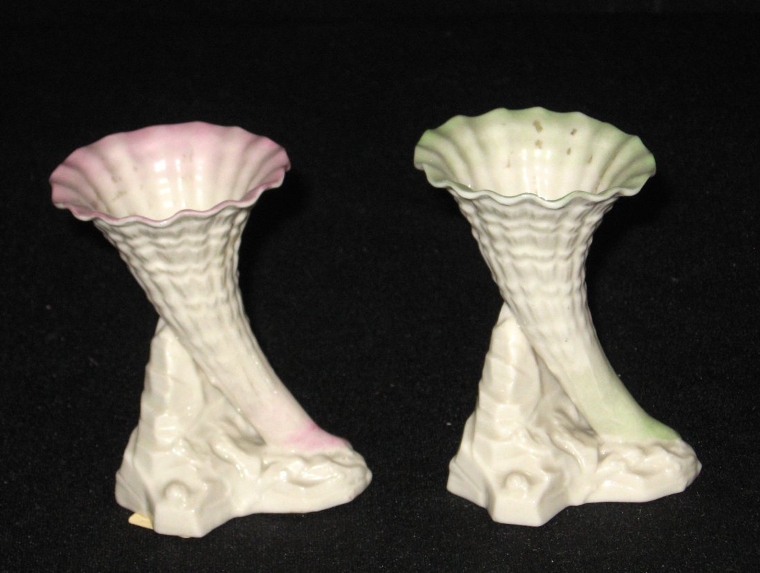 Two black mark Rock spill vases, (1 of 3)