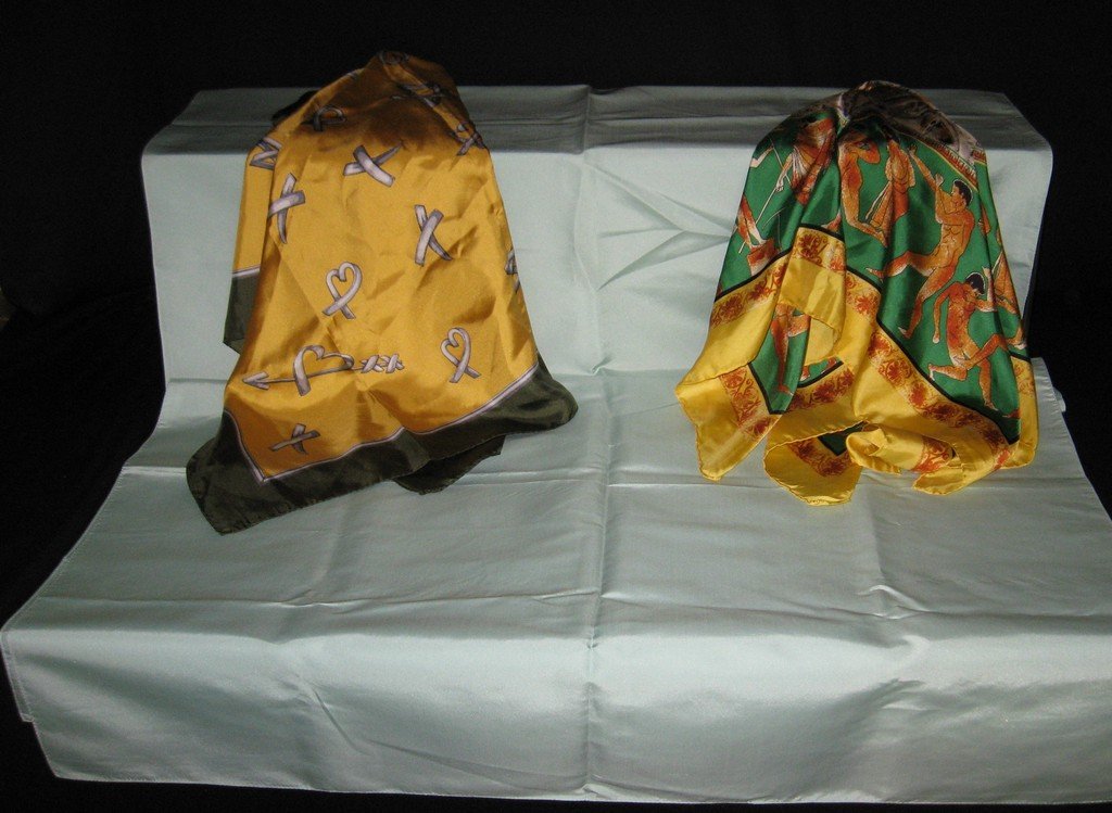 Group Three designer scarves, (1 of 5)