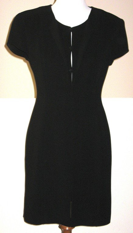 Giorgio Armani black dress, (1 of 5)