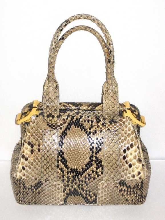 Judith Leiber Python leather bag (1 of 5)