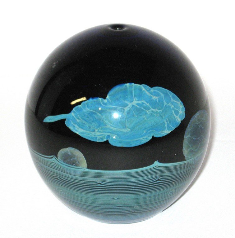 John Lewis moonscape paperweight vase, (1 of 4)