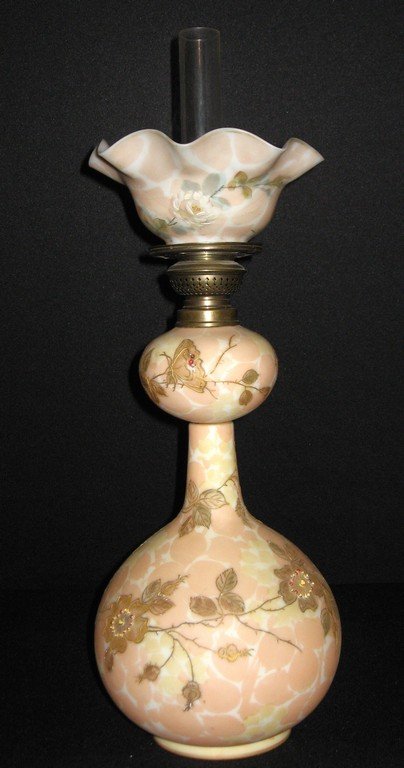 Mt Washington Crown Milano lamp, (1 of 7)