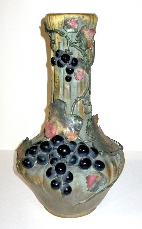 Amphora earthen ware pottery vase, (1 of 7)