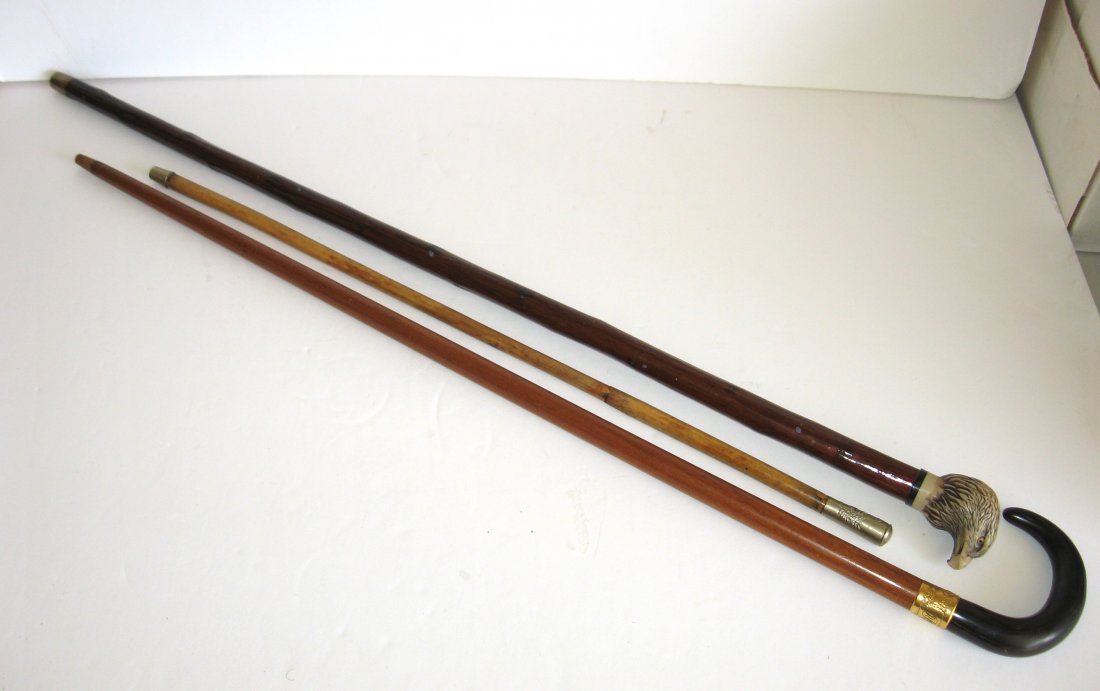 Group of three canes, (1 of 6)