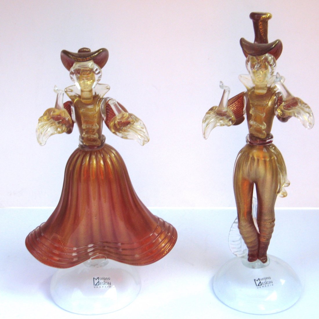 Pair of Murano Glass Figurines (1 of 5)