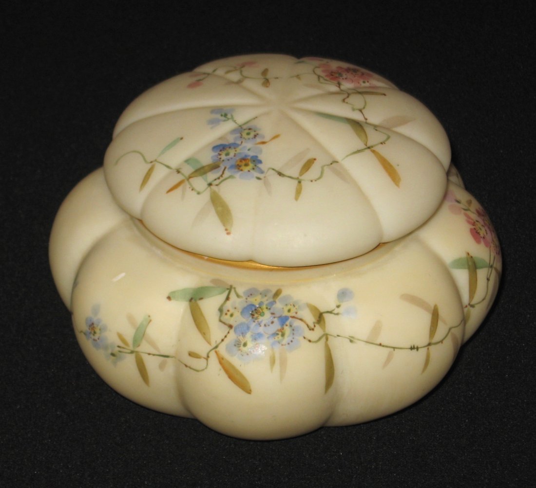 Large Smith Brothers covered glass dresser jar (1 of 5)