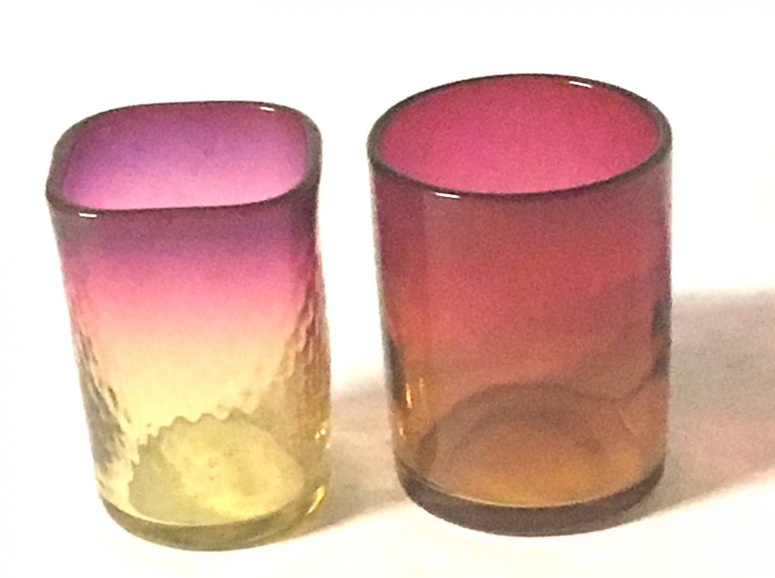 Two New England Amberina toothpicks (1 of 5)