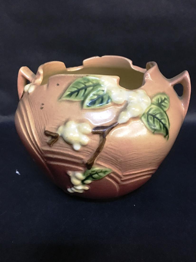 Weller Pottery Pot w/Roses (1 of 2)