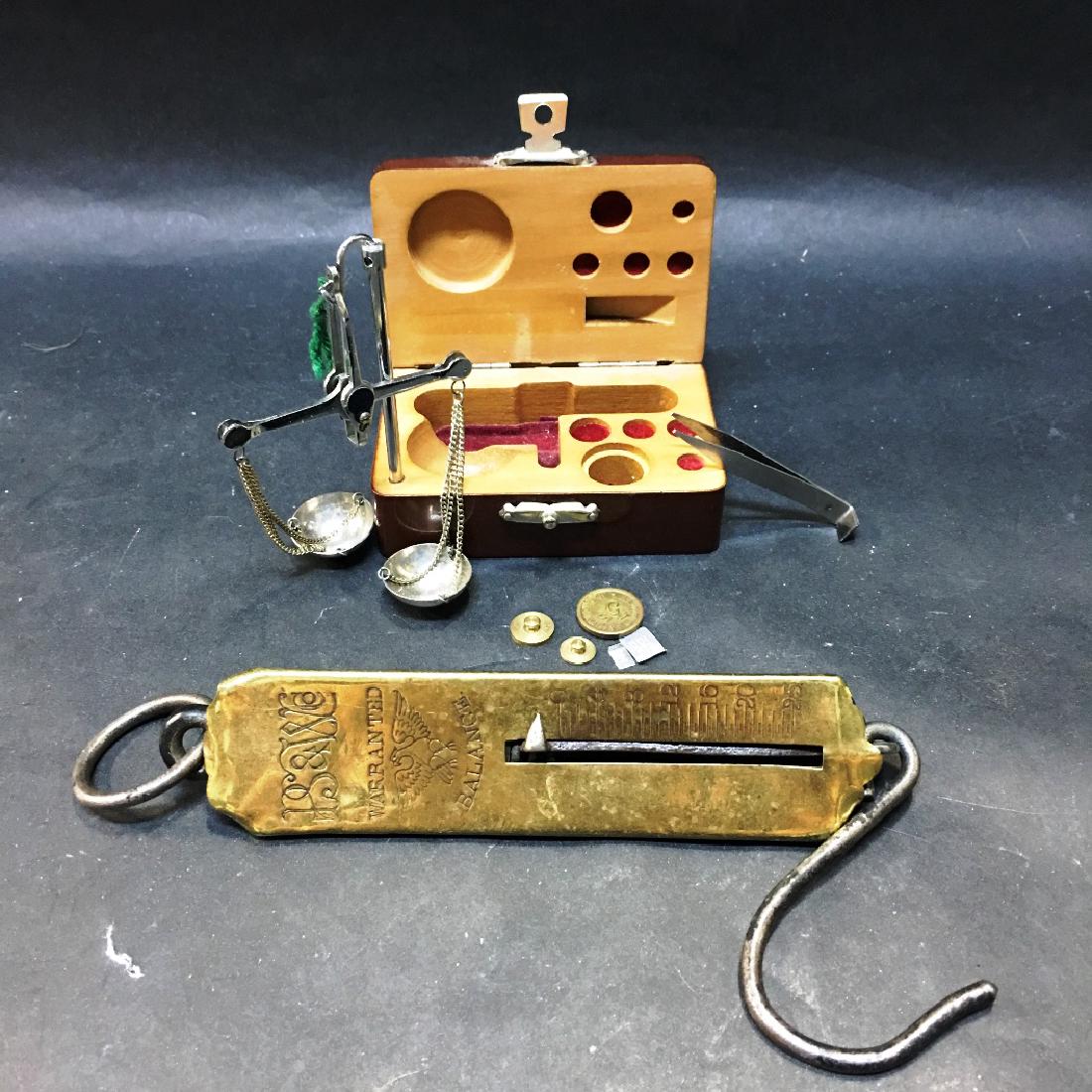 2 ANTIQUE SCALES (1 of 1)
