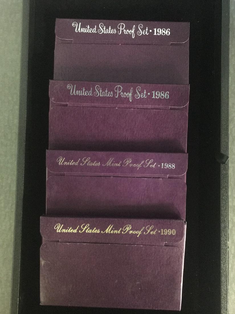 4 U.S. MINT PROOF SETS (1 of 1)