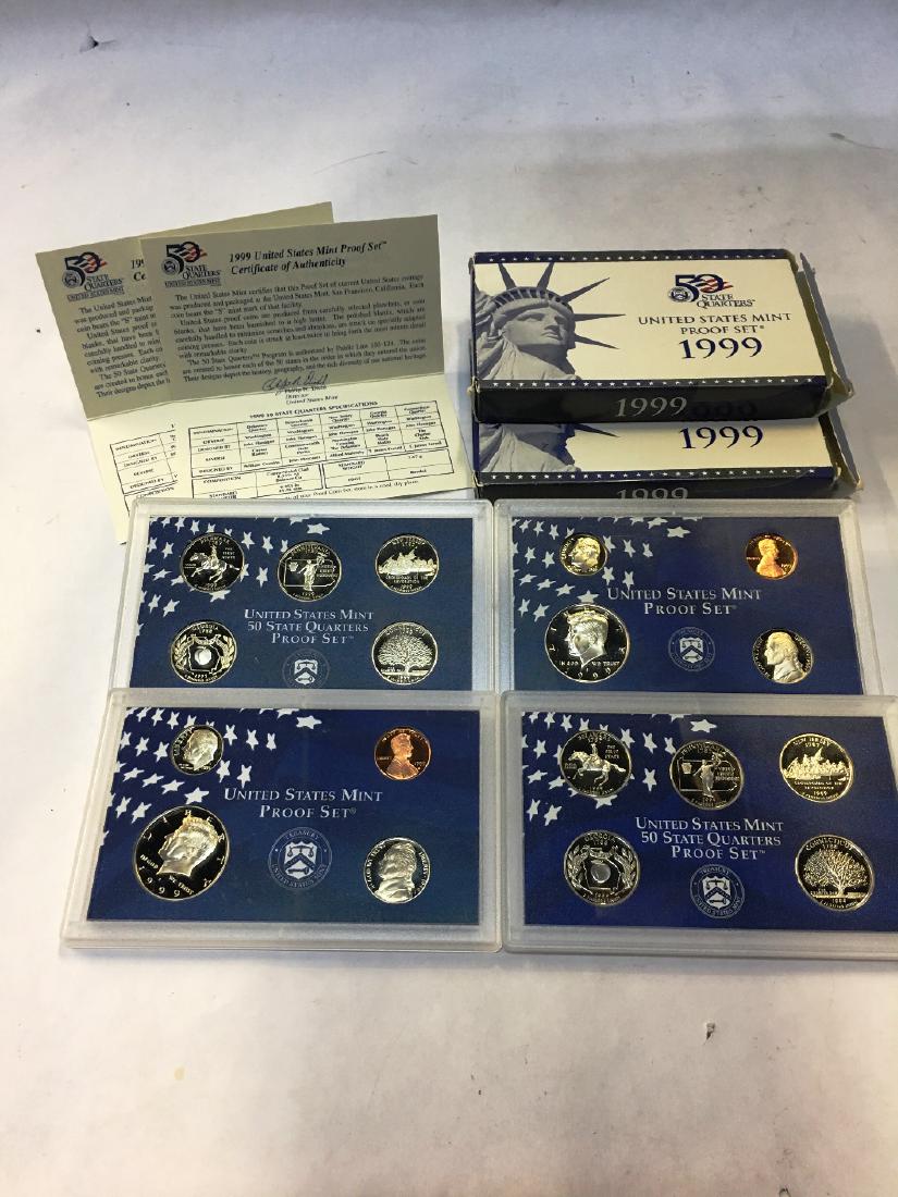 2 1999 U.S. MINT PROOF SET (1 of 1)