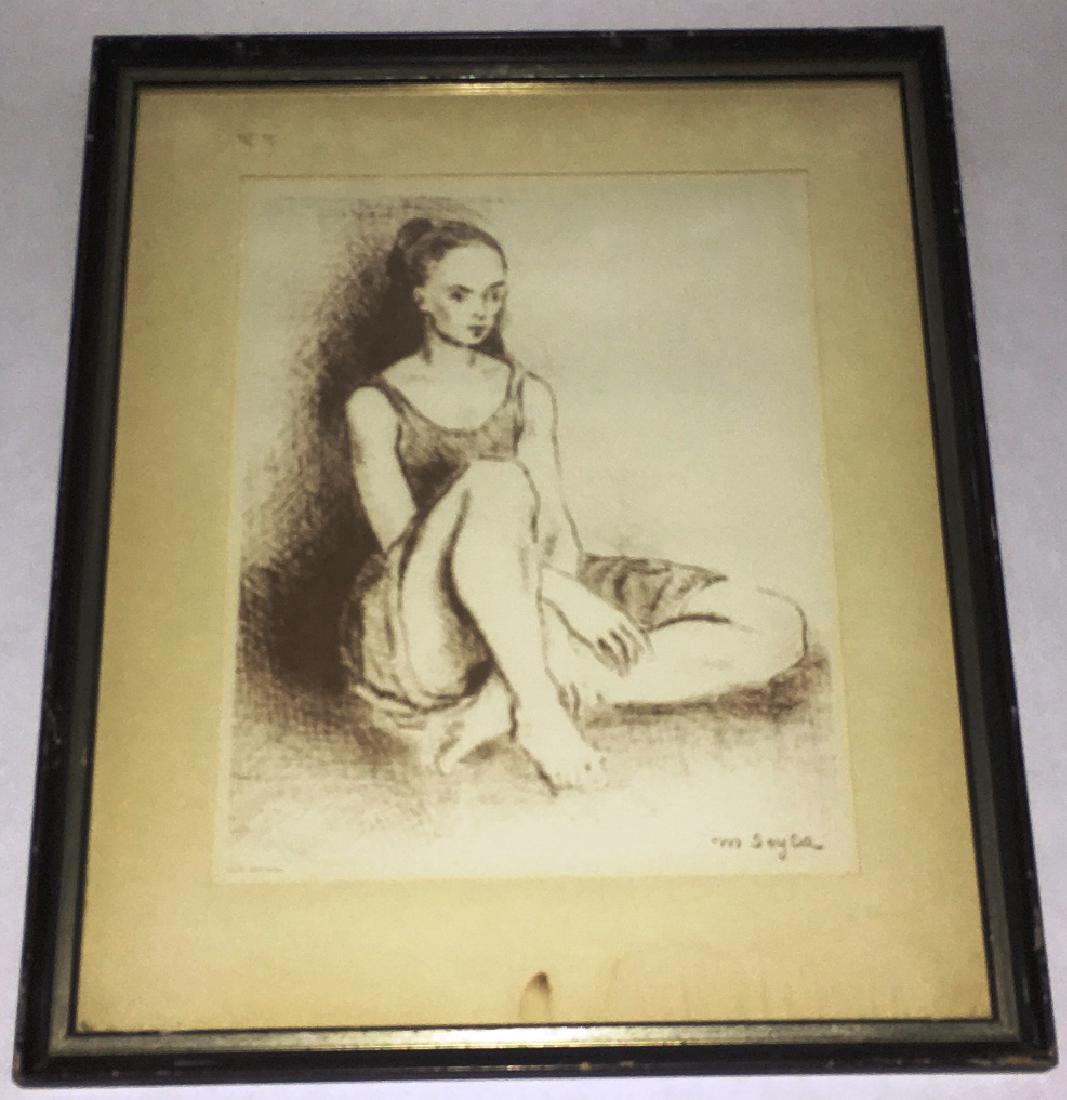 BALLET DANCER BY MOSES SOYER (1 of 1)