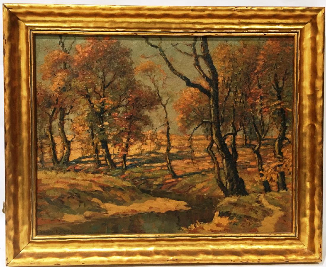 AUTUMN CREEK WOODLAND SCENE BY BENSON BOND MOORE (1 of 3)