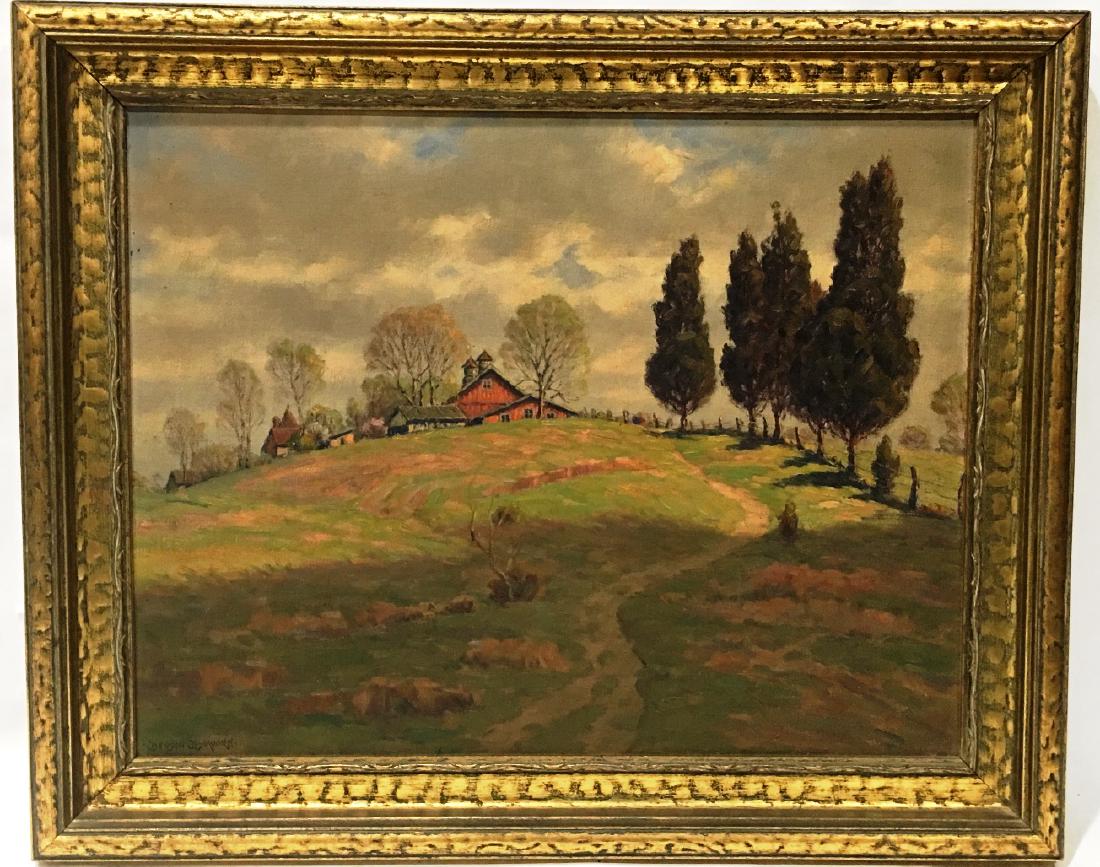 FARMHOUSE ON HILL BY BENSON BOND MOORE (1 of 3)