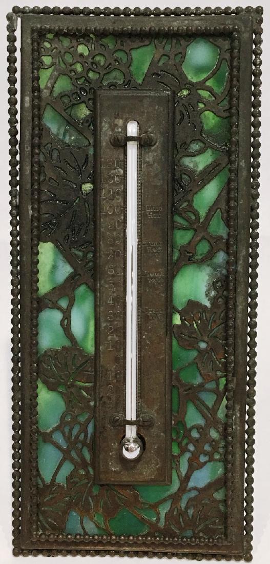 TIFFANY STUDIOS OF N.Y. 1900 BEADED THERMOMETER (1 of 5)