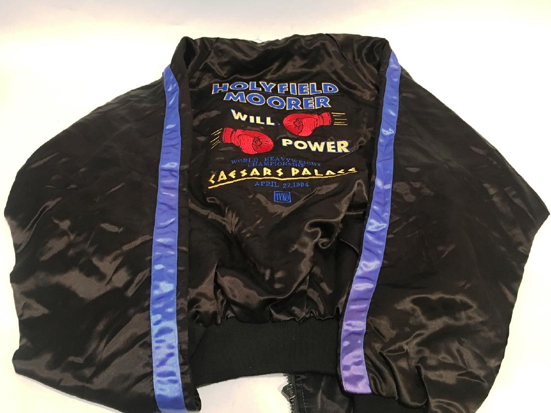 HOLYFIELD MOORER CAESARS PALACE JACKET LARGE: APRIL 22 1994