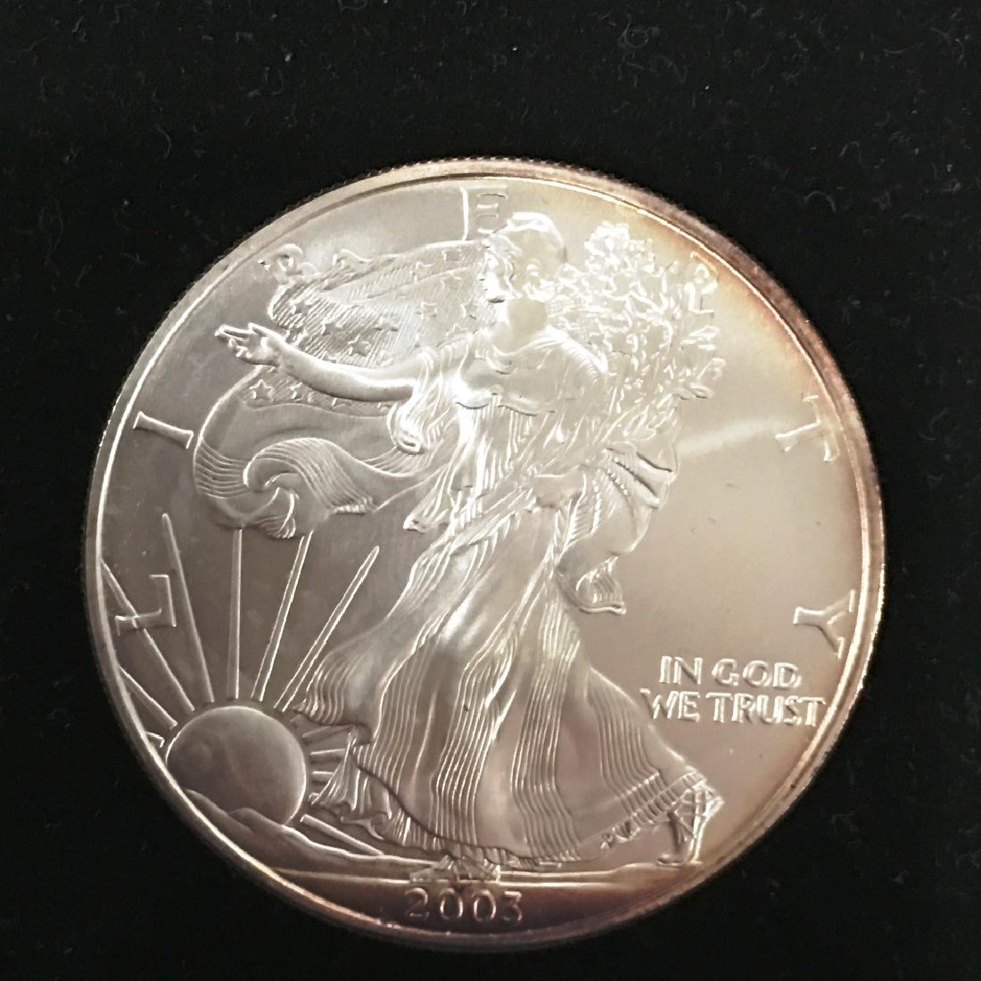 2003 SILVER EAGLE $1: EAGLE